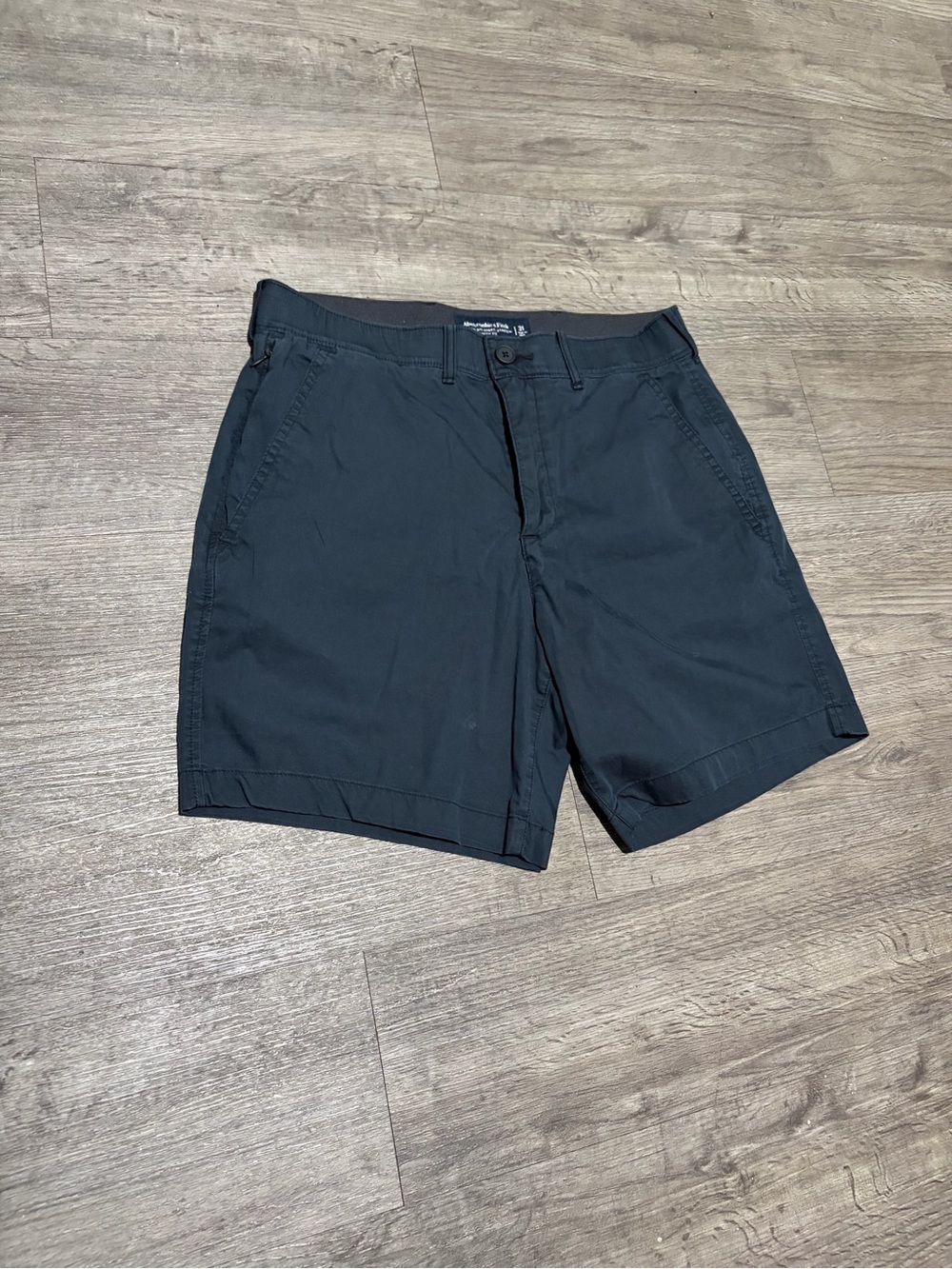Abercrombie & Fitch Men's Black Short Stretch Classic Fit